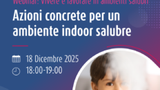 Webinar: “Azioni concrete per un ambiente indoor salubre”